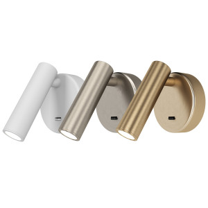 064591 Бра регулируемое белое Mantra Prea