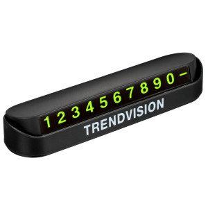 5031488 Парковочная автовизитка TrendVision (3M скотч), пластик [TVPN2]