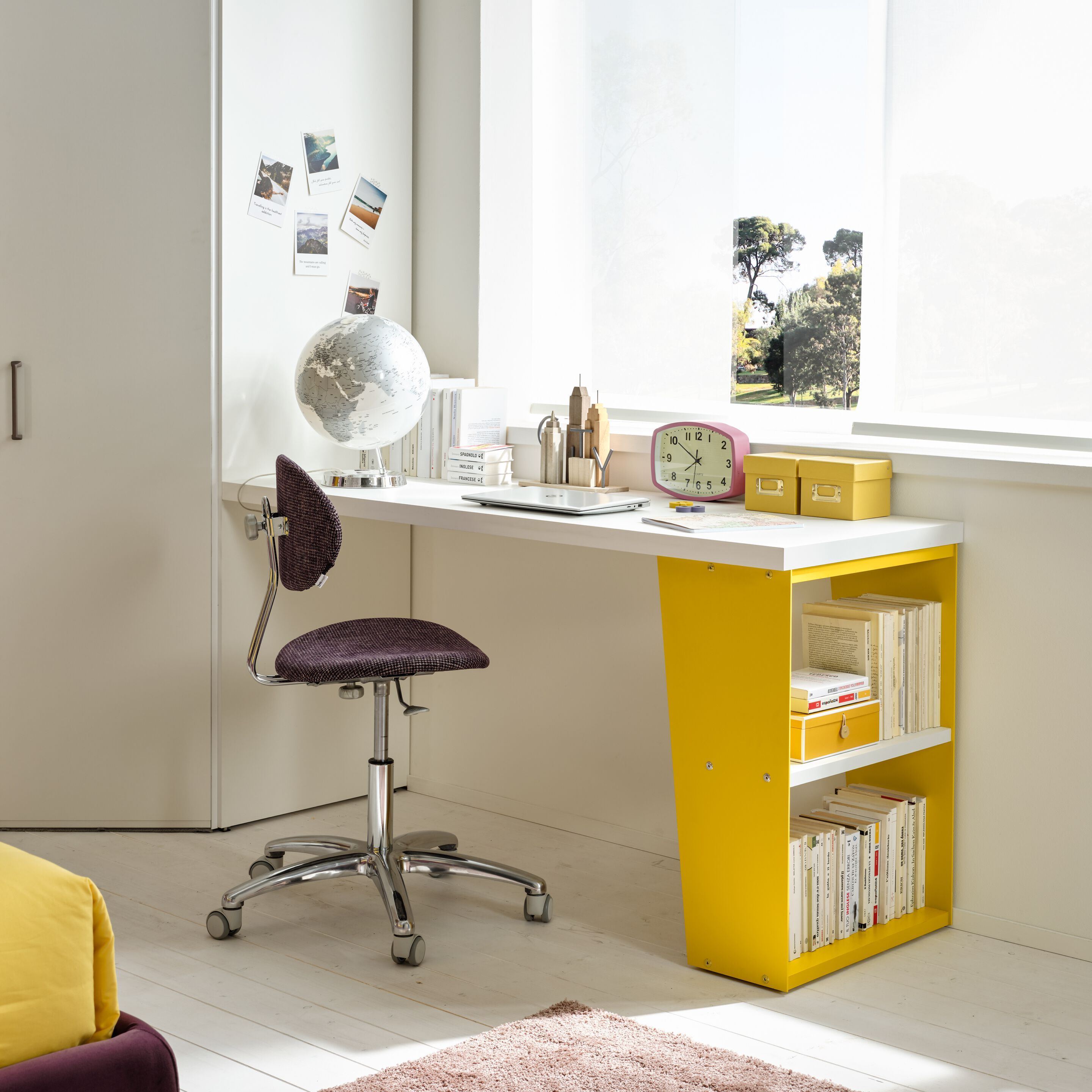 Спальня с гардеробной и мягкой кроватью Moretti Compact YC318 ARCH-00095117 - Вид №1