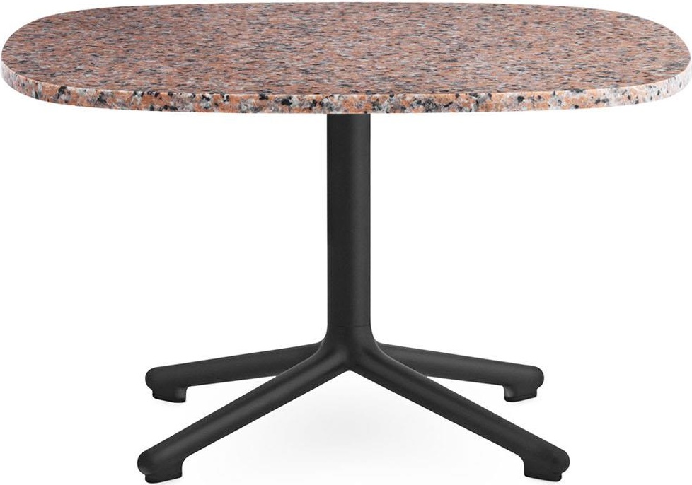 603481 Стол Era 67,5 x 66 см Black Alu Rose Normann Copenhagen 