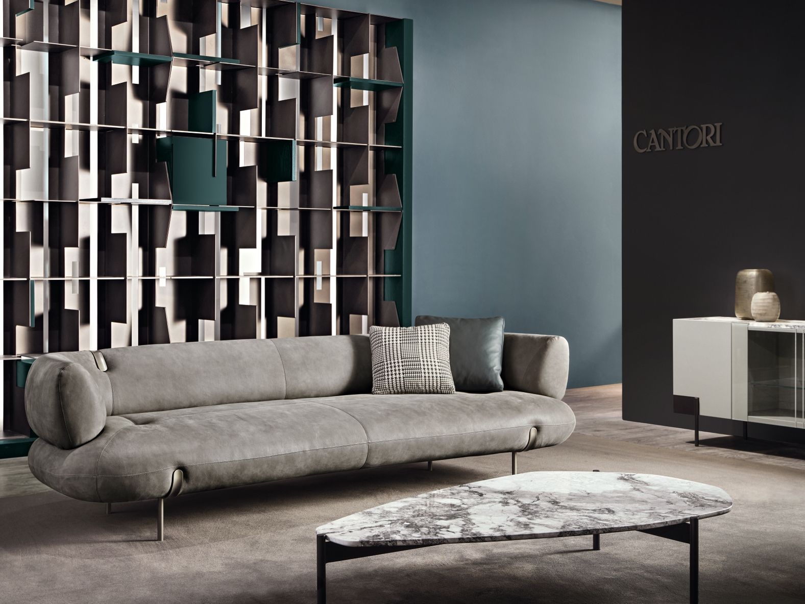 Мраморный низкий журнальный столик Cantori Johnson ARCH-00027439 - Вид №2