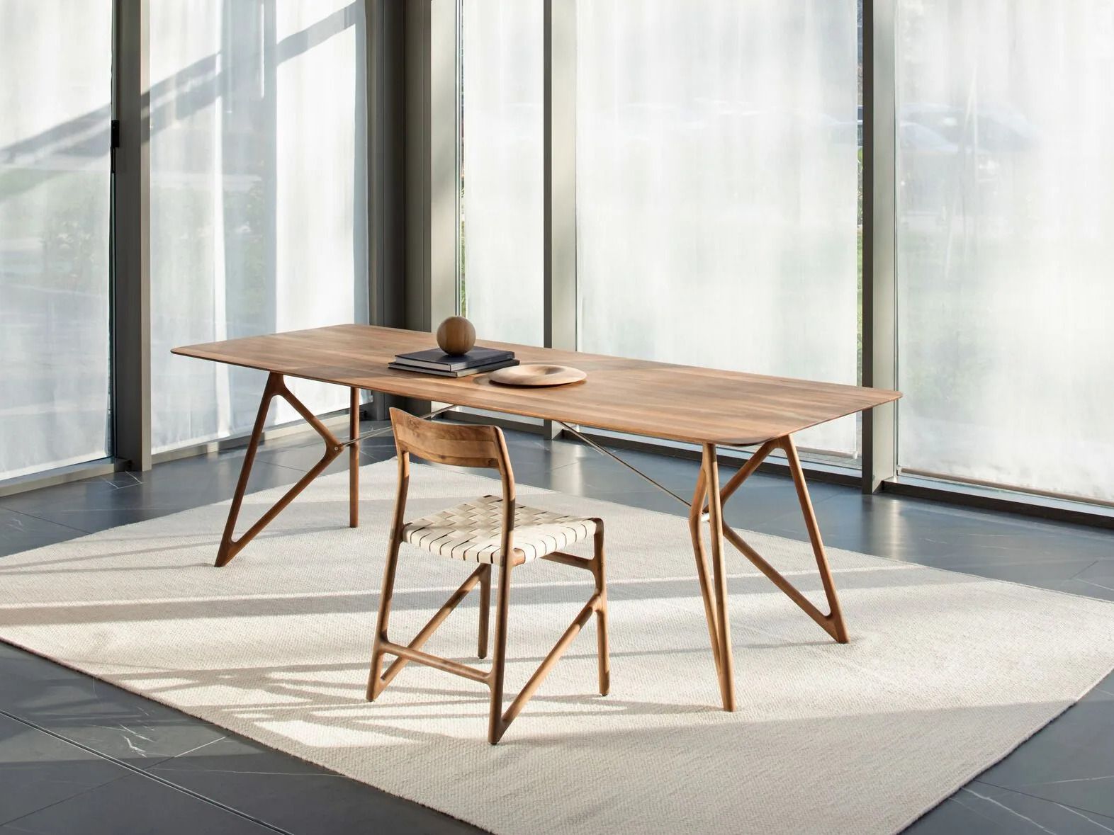 Стул грецкого ореха с открытой спинкой Gazzda Фавн ARCH-00063996 - Вид №20