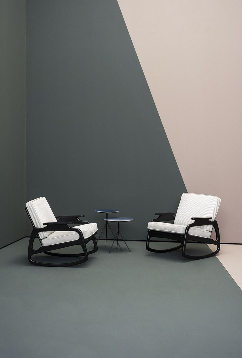 BAXTER Кресло-качалка из кожи sun-id-1363093 - Вид №4