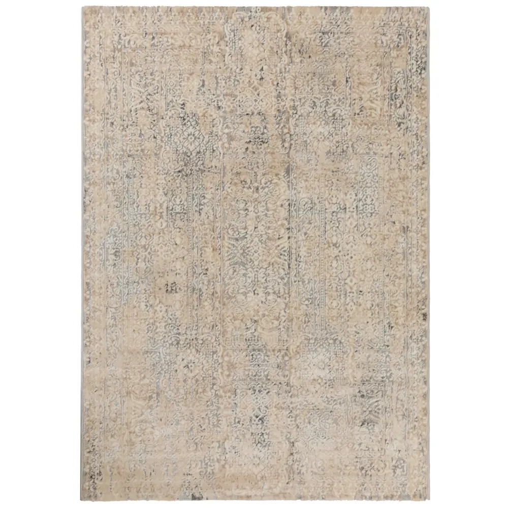 Ковер полипропилен Nika A0076B 160х230 см цвет бежевый STLM-2047367