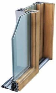 ALsistem Подъемник из алюминия / дерева с термическим разделением Slide