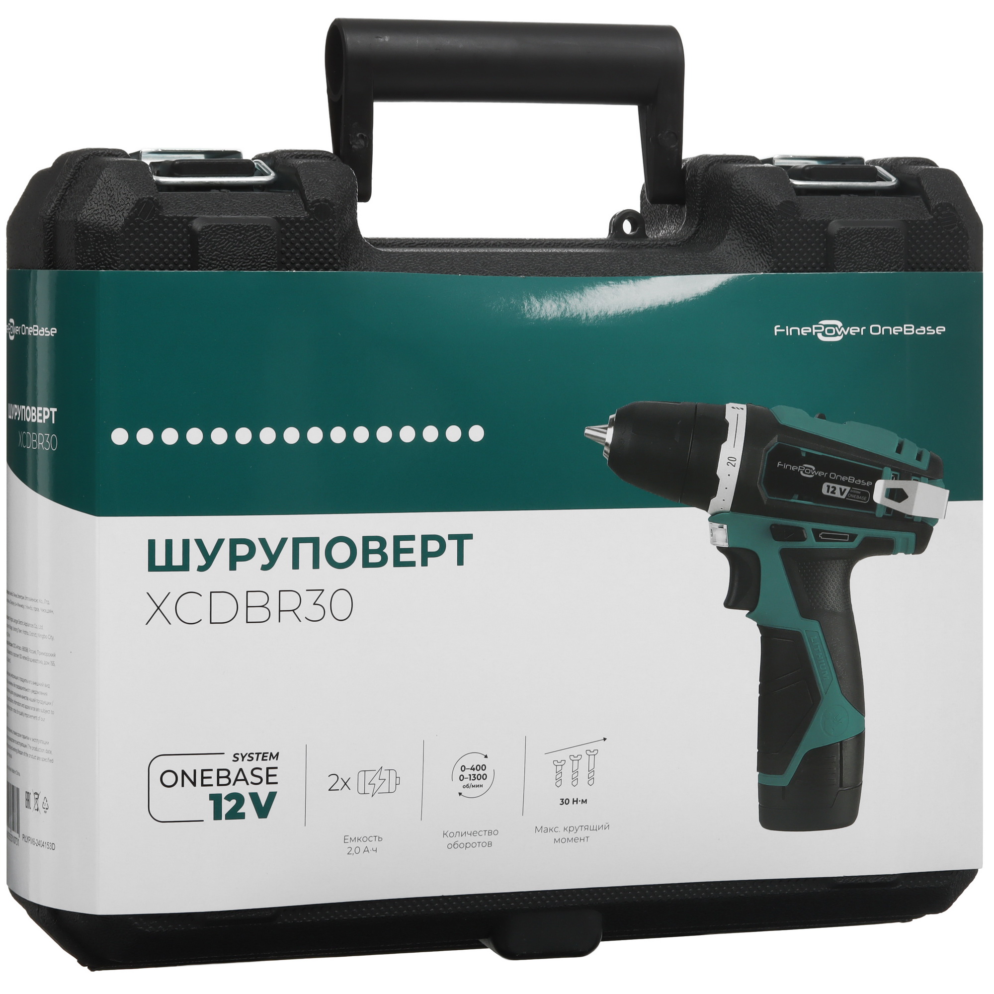 Дрель-шуруповерт FinePower OneBase XCDBR30 OneBase12 9094330 STDN-0008040 - Вид №12