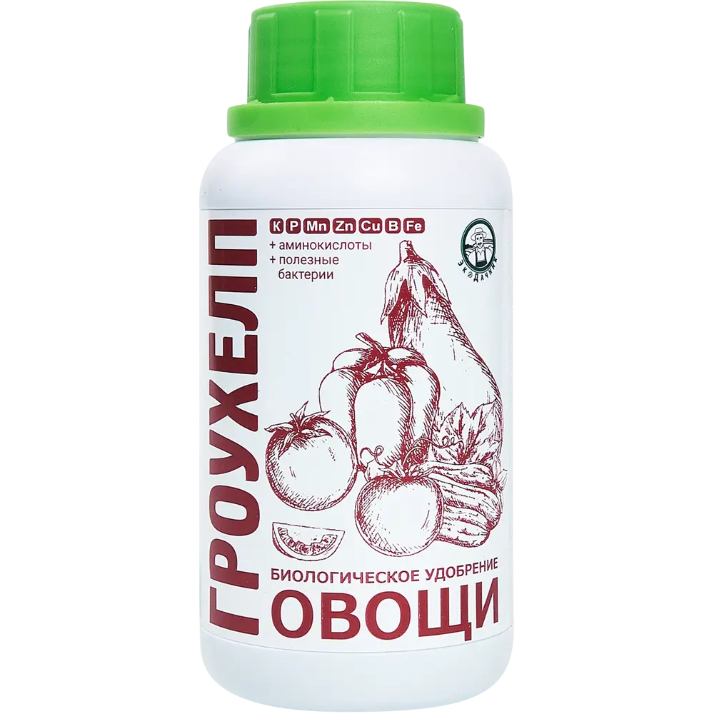 Экодачник Гроухелп — биокомплекс для овощных культур 250 мл 86481306 STLM-0069123
