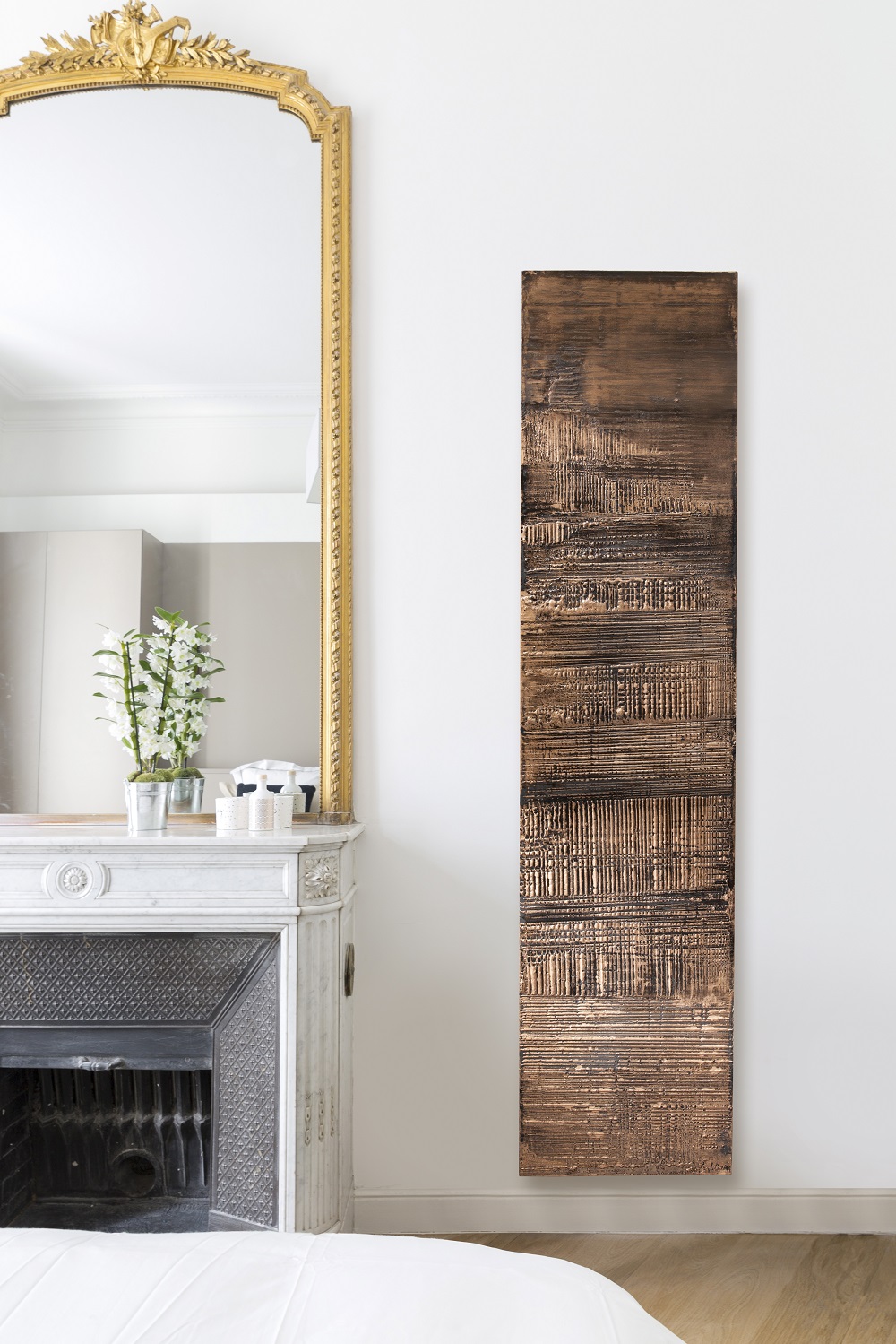 Электрический радиатор 220 x 50 cm Granit cuivre Cinier  1100 Вт sun-id-1217957 - Вид №2