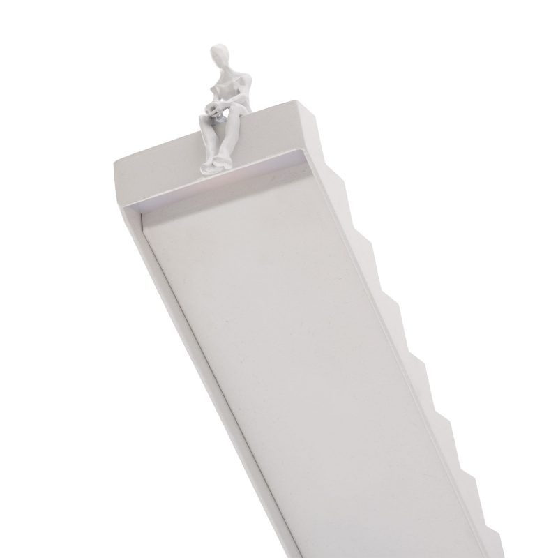 Настольная лампа белая с диммером 37х42 см Verso antracite 01490 WHI SELETTI НЕОБЫЧНЫЕ 00-3882464 Бежевый;белый  - Вид №9