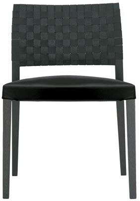 Andreu World Стул из дуба со встроенной подушкой и открытой спинкой Valeria Si7507 - Вид №1