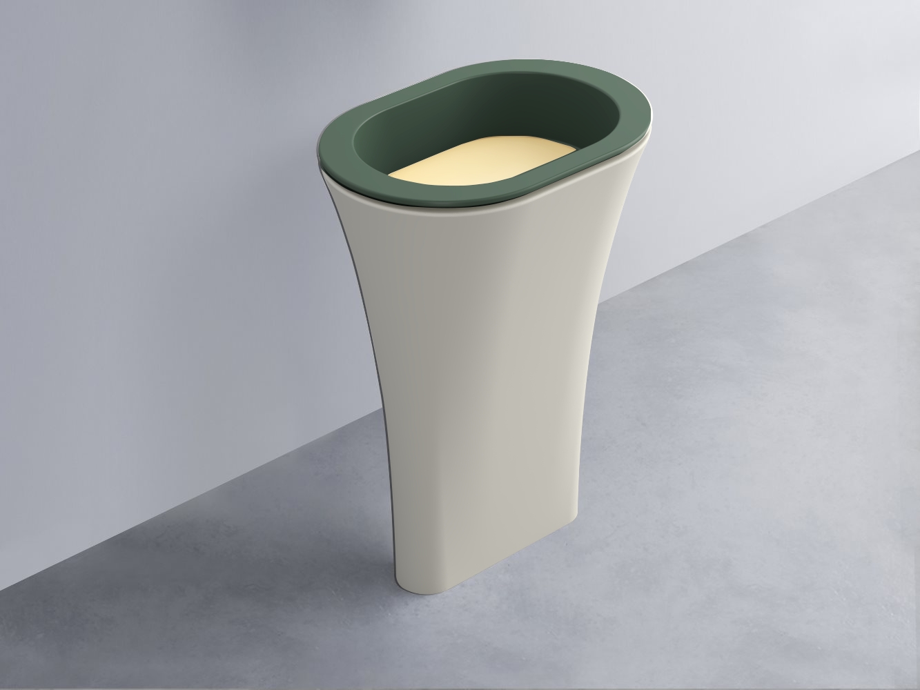 AMLA65-MU+AMPILO-CN+AMCOLO-TL Раковина Amedeo Ovale отдельностоящая cielo Enjoy + Amedeo Ceramica Cielo