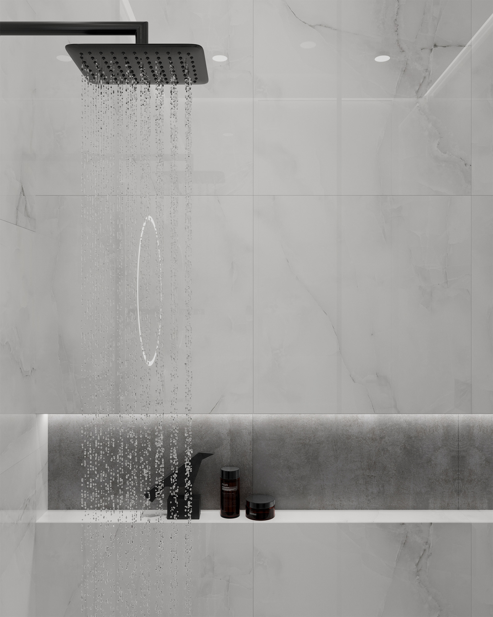 ANTY SKY GREY — Элегантность в каждом квадрате FP1023-A Arcadia Ceramica - Вид №3