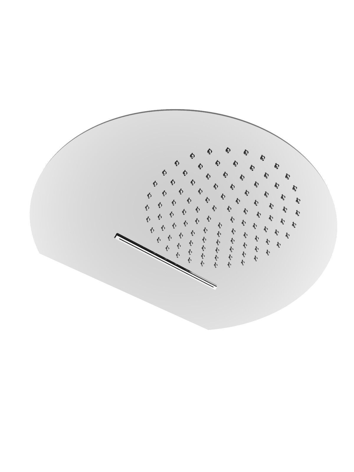 Настенная душевая головка из нержавеющей стали с системой защиты от накипи Rubinetterie Frattini душевые ARCH-00083315 - Вид №5