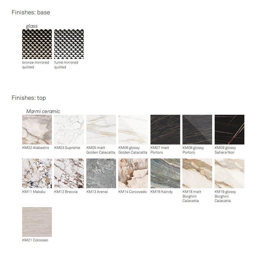 Керамическая консоль полумесяца Cattelan italia Atrium ARCH-00083011 - Вид №5