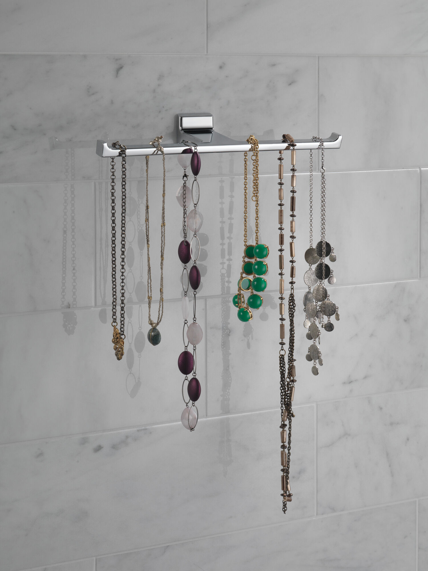 79955-KS Двойной держатель ткани Delta Faucet Pivotal Черный нержавеющий  - Вид №11