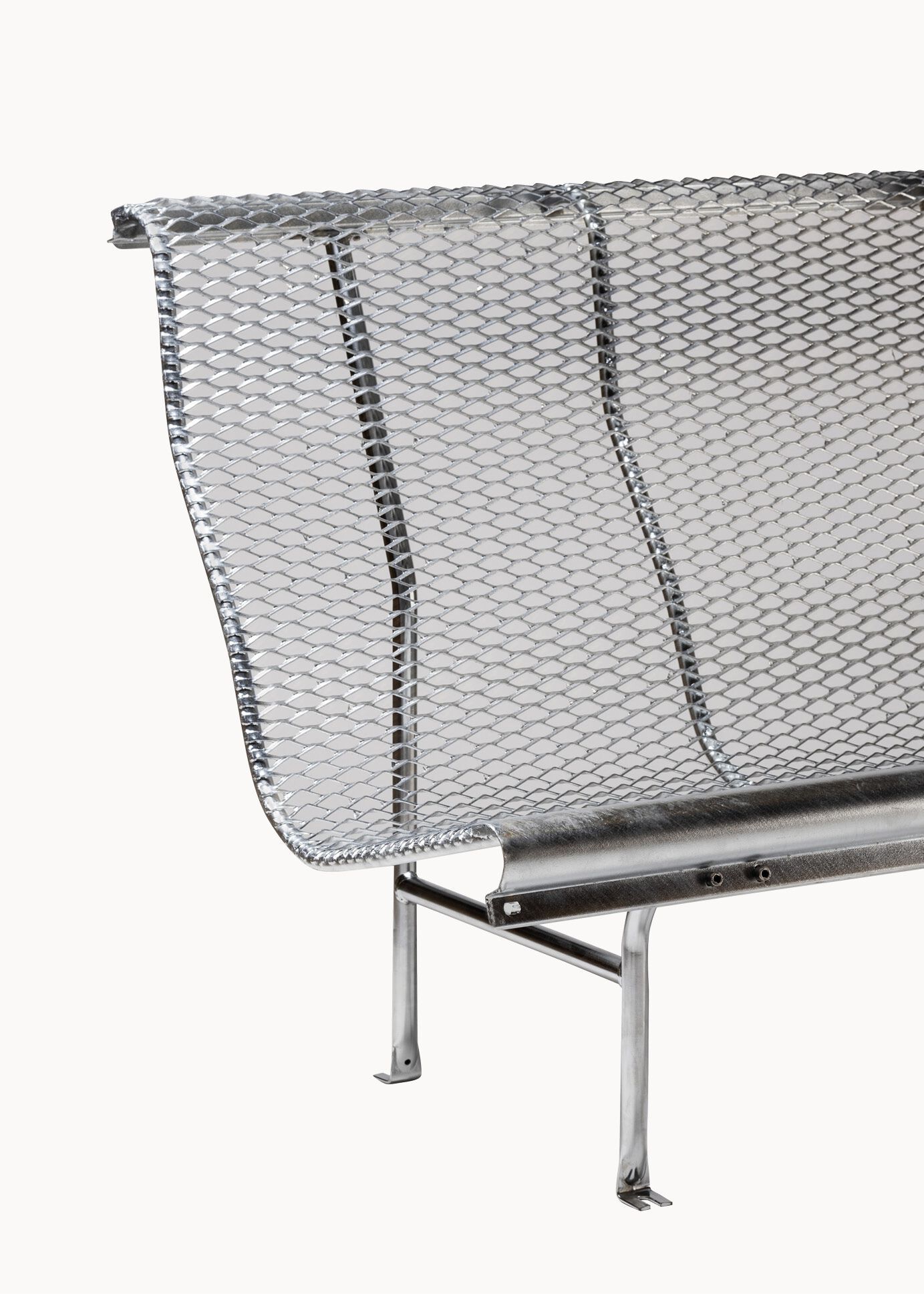 Стальная скамья со спинкой BD Barcelona CATALANO ARCH-00110030 - Вид №1