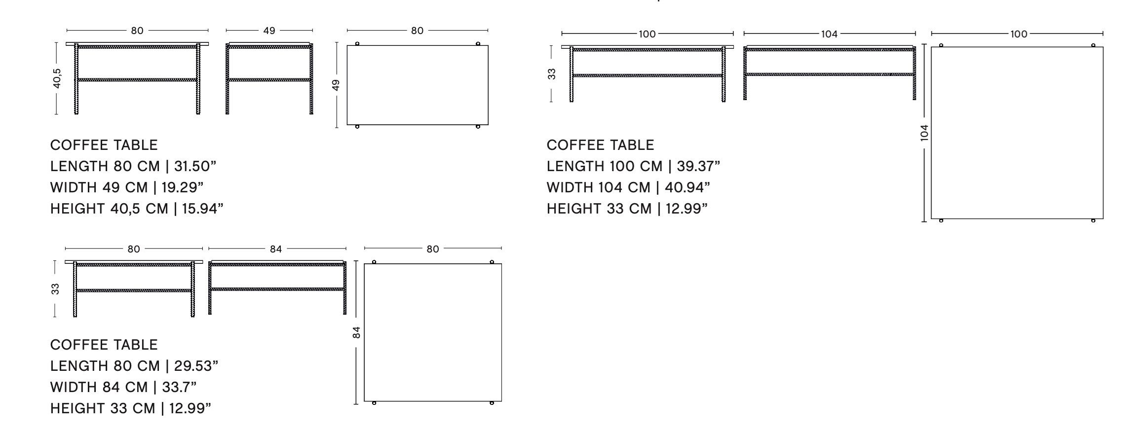 Прямоугольный мраморный журнальный столик Hay арматура ARCH-00107983 - Вид №30