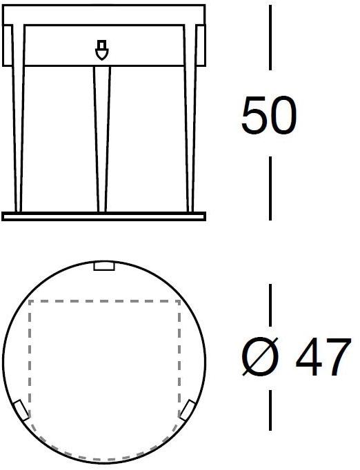 Longhi Круглый прикроватный столик с ящиками Loveluxe 2014 – royal collection Y 837 - Вид №8