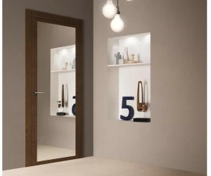 FERREROLEGNO Зеркальная стеклянная дверь Soluzioni di chiusura