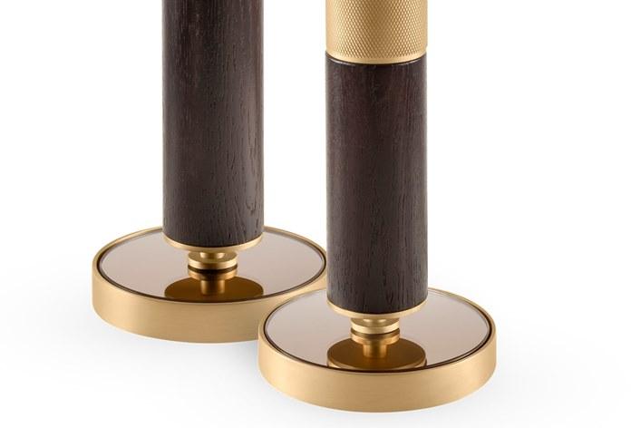 FRATO Настольная лампа с отраженным светом из фанерованной древесины Aspen sun-id-1435126 - Вид №1