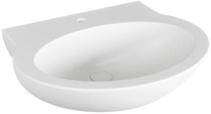 FALP06051T0M Подвесная раковина настенная прямоугольная Azzurra Ceramica Fast белая