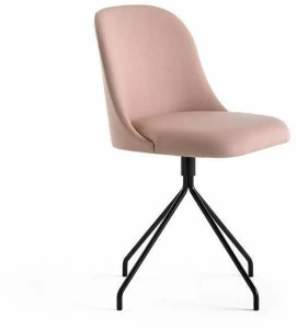 Viccarbe Вращающееся кресло из ткани Aleta