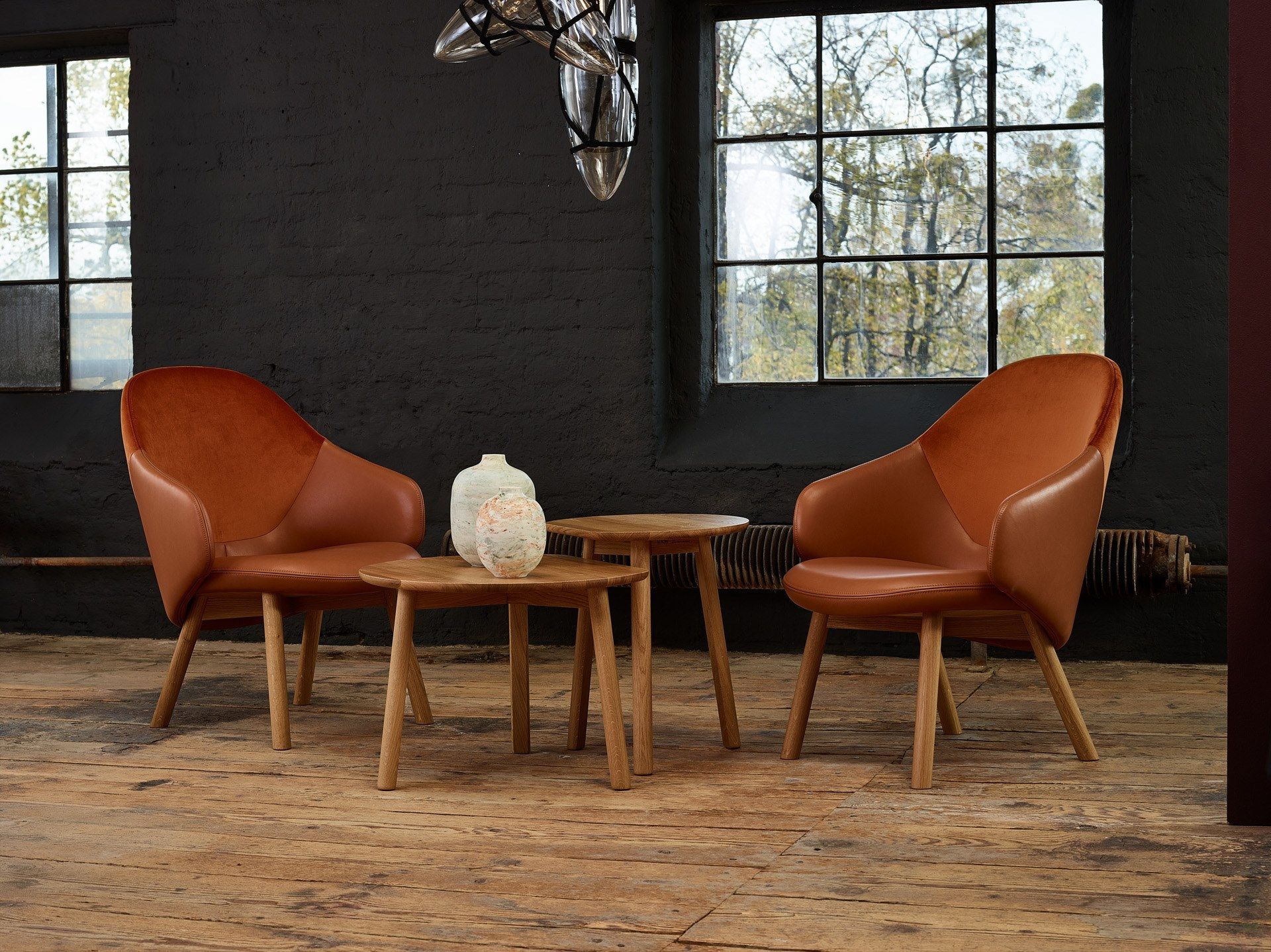 Кожаное кресло с подлокотниками TON Albu ARCH-00001229 - Вид №4