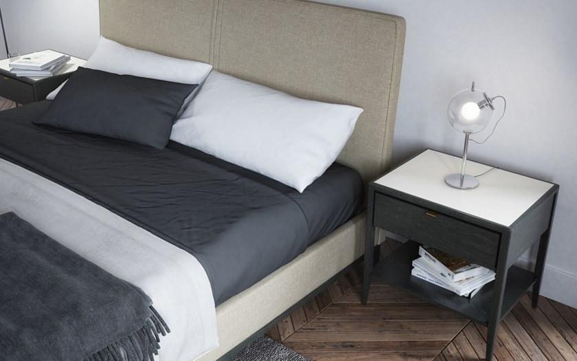 Huppé Двуспальная кровать из ткани Winston 1349u / 1353u HUPPE - Вид №3