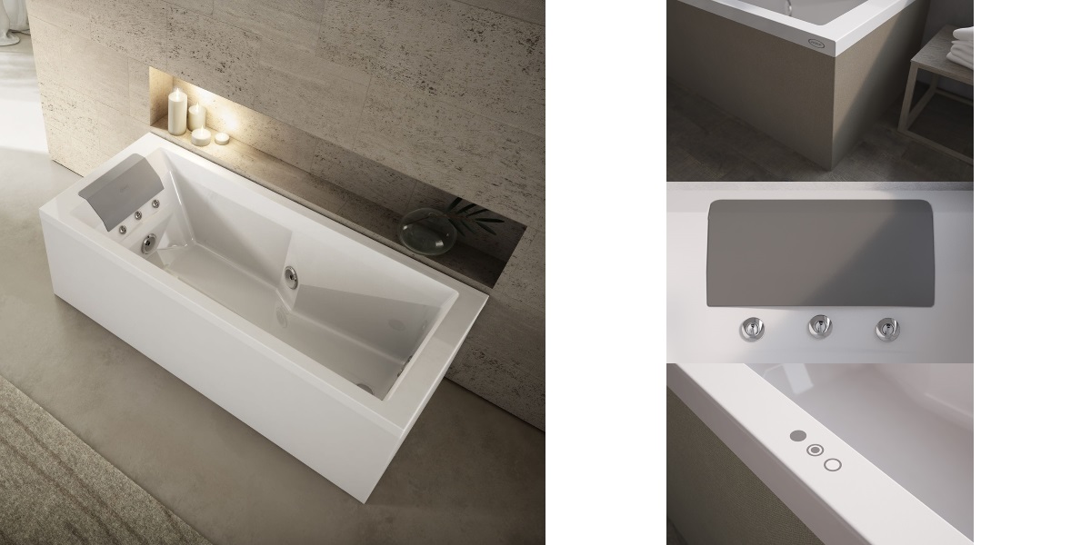 Ванна с гидромассажем Myway 170 MW10011200 SX Jacuzzi MW10011200SX - Вид №1