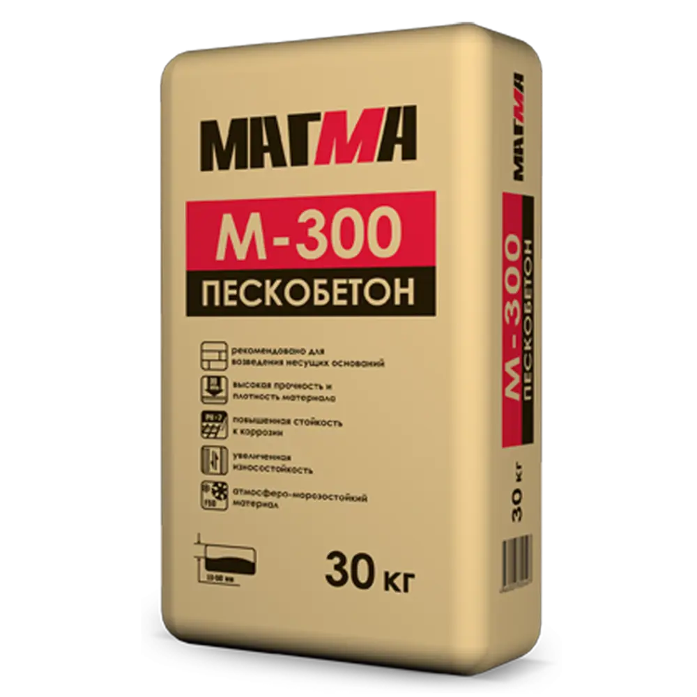 Пескобетон М300 Магма 30 кг STLM-2109018