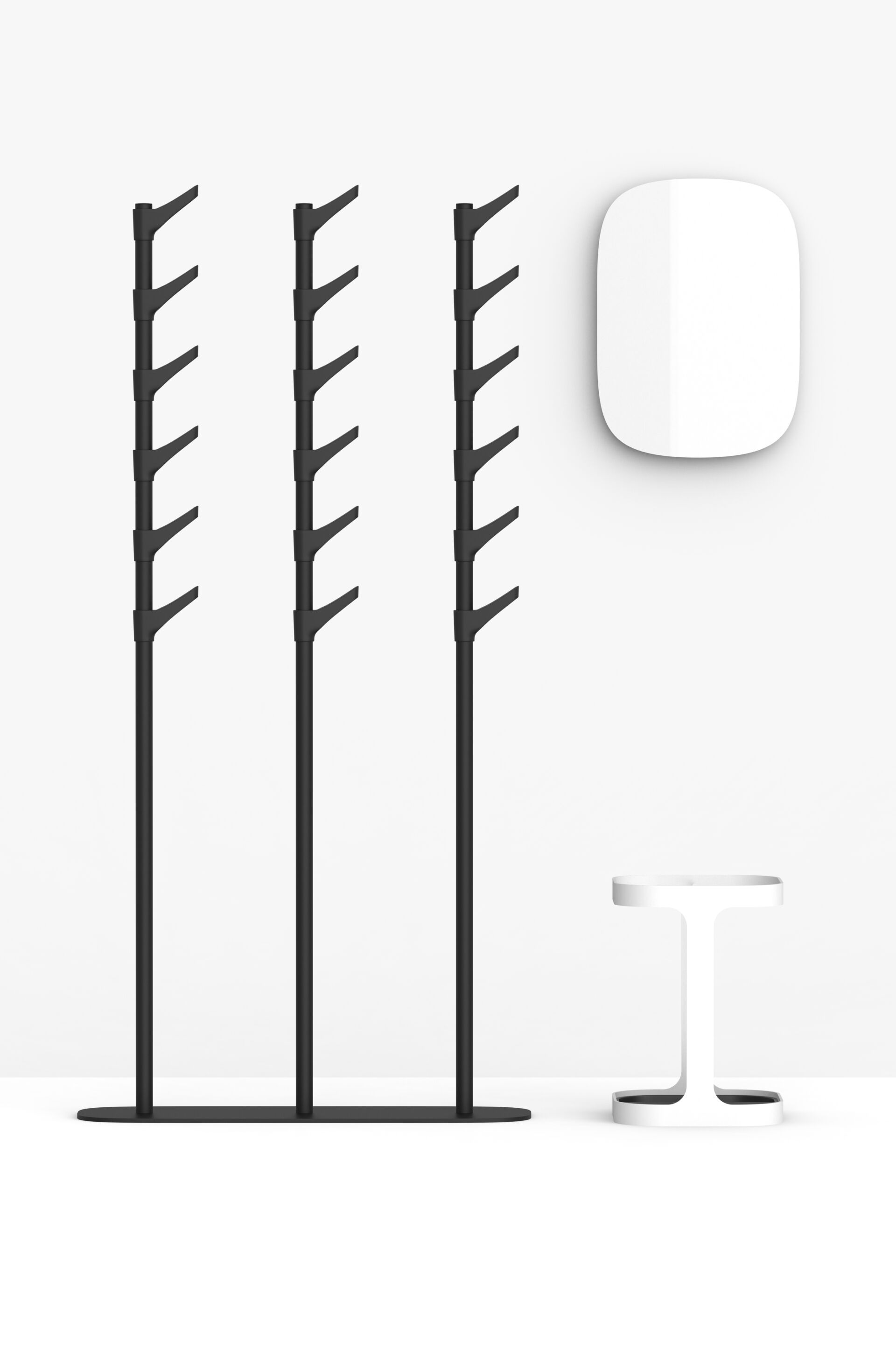 Настенное стеклянное зеркало FUNCTIONALS слайд ARCH-00054192 - Вид №3