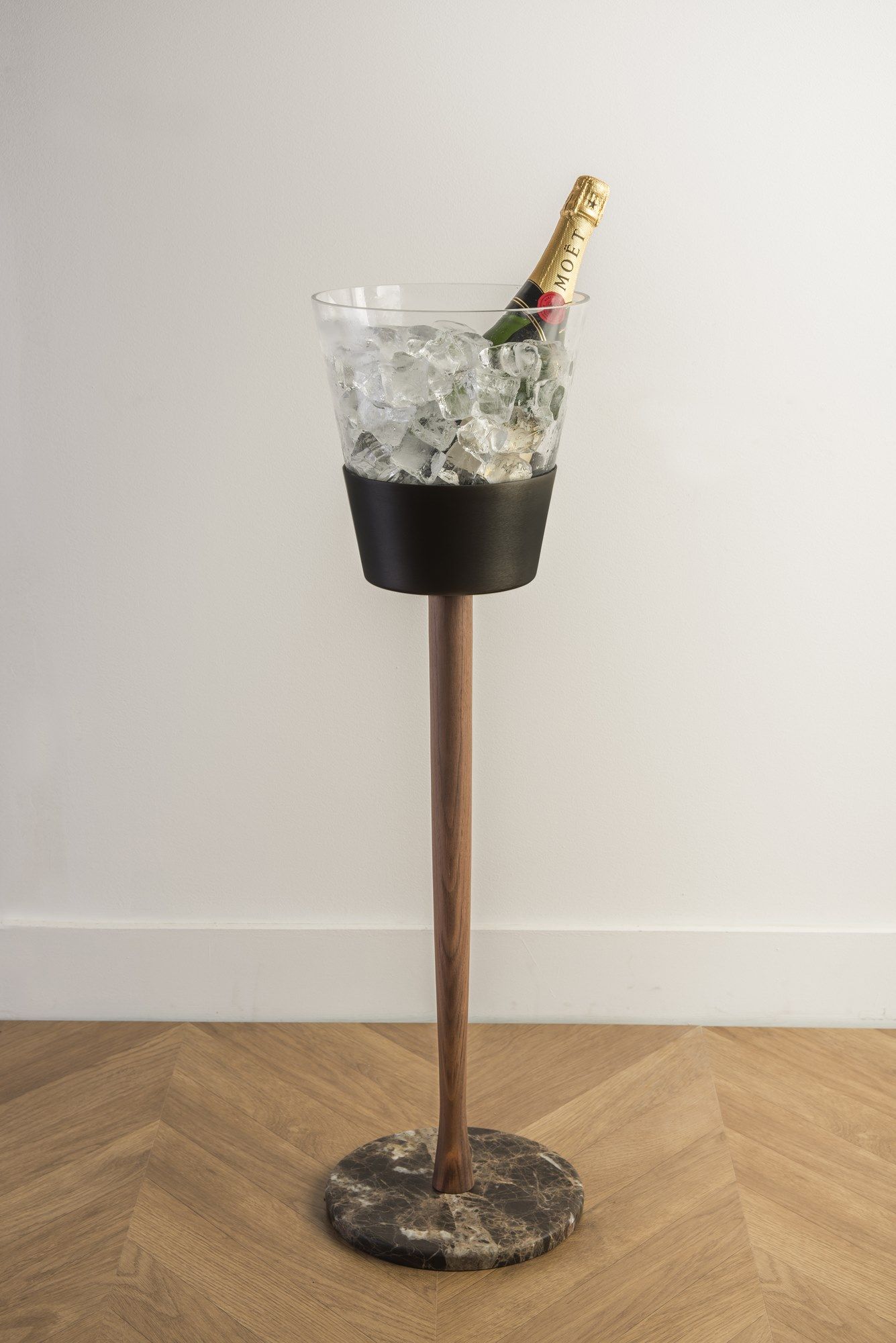 Алюминиевое и деревянное ведро для льда NOMON Moments ARCH-00035071 - Вид №2