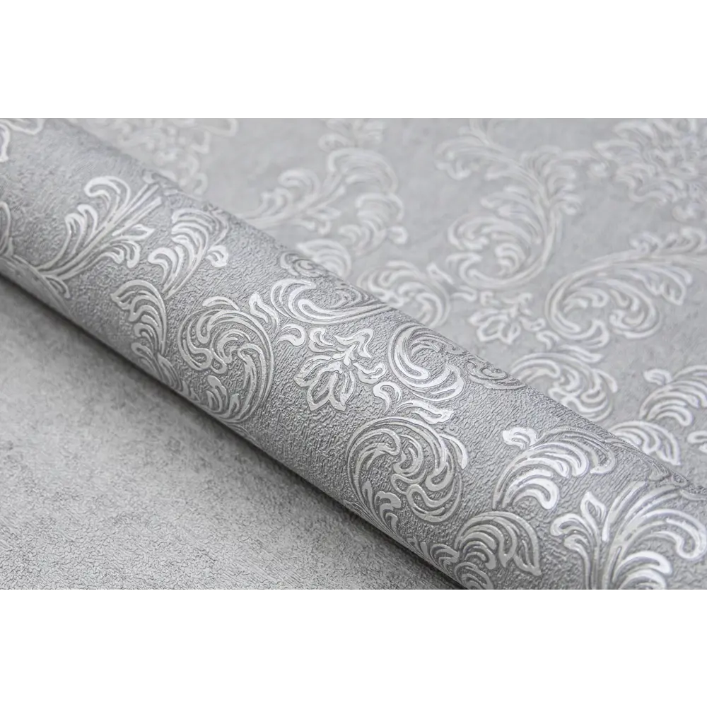 Флизелиновые обои WALLSECRET Catalana серые для стильного интерьера 89366710 STLM-1366692 - Вид №2