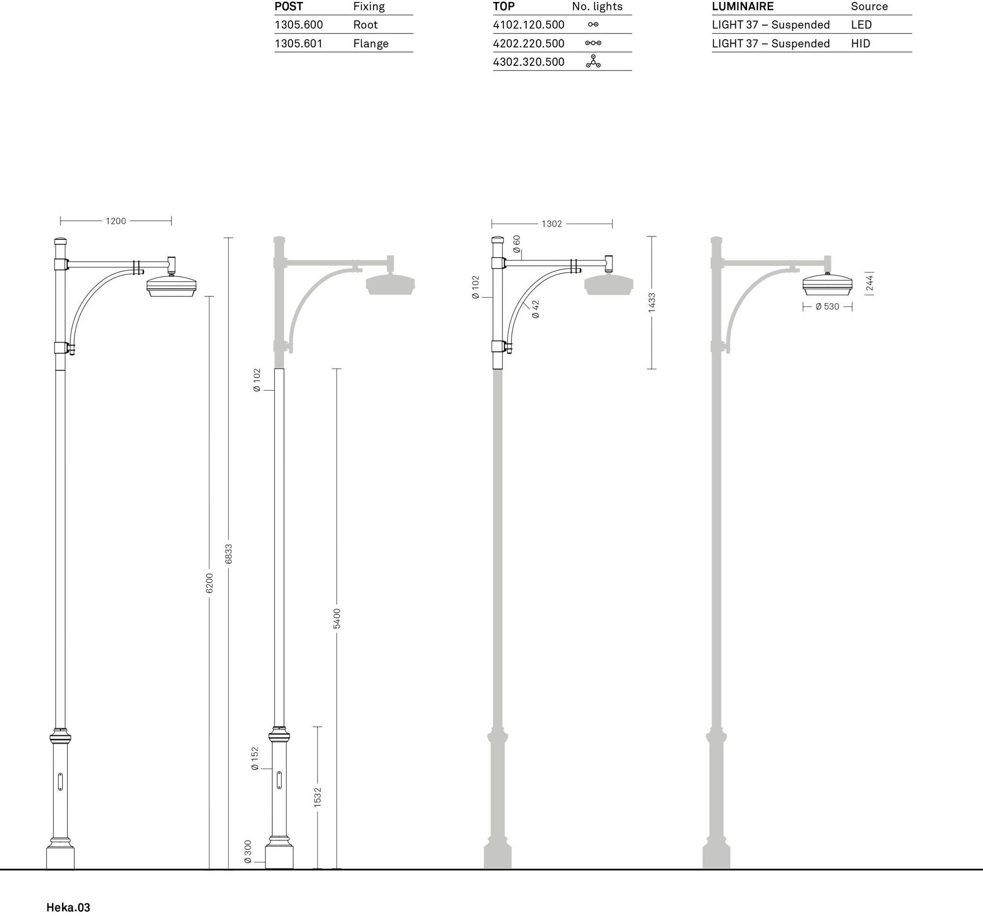 Neri уличный фонарь Heka sun-id-1480440 - Вид №8