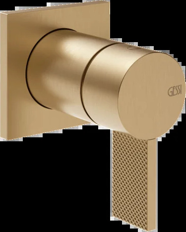 Смеситель для душа 73619 726 Gessi Inverso ТЕПЛАЯ БРОНЗА BR. PVD