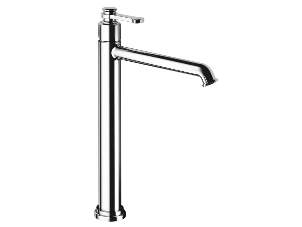 Высокий однорычажный смеситель для раковины со сливом CRISTINA Rubinetterie Маяк ARCH-00058992 - Вид №1