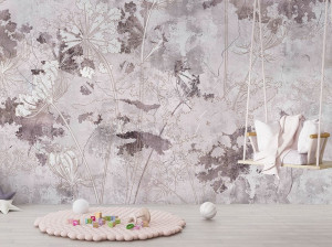 Обои с цветочными мотивами