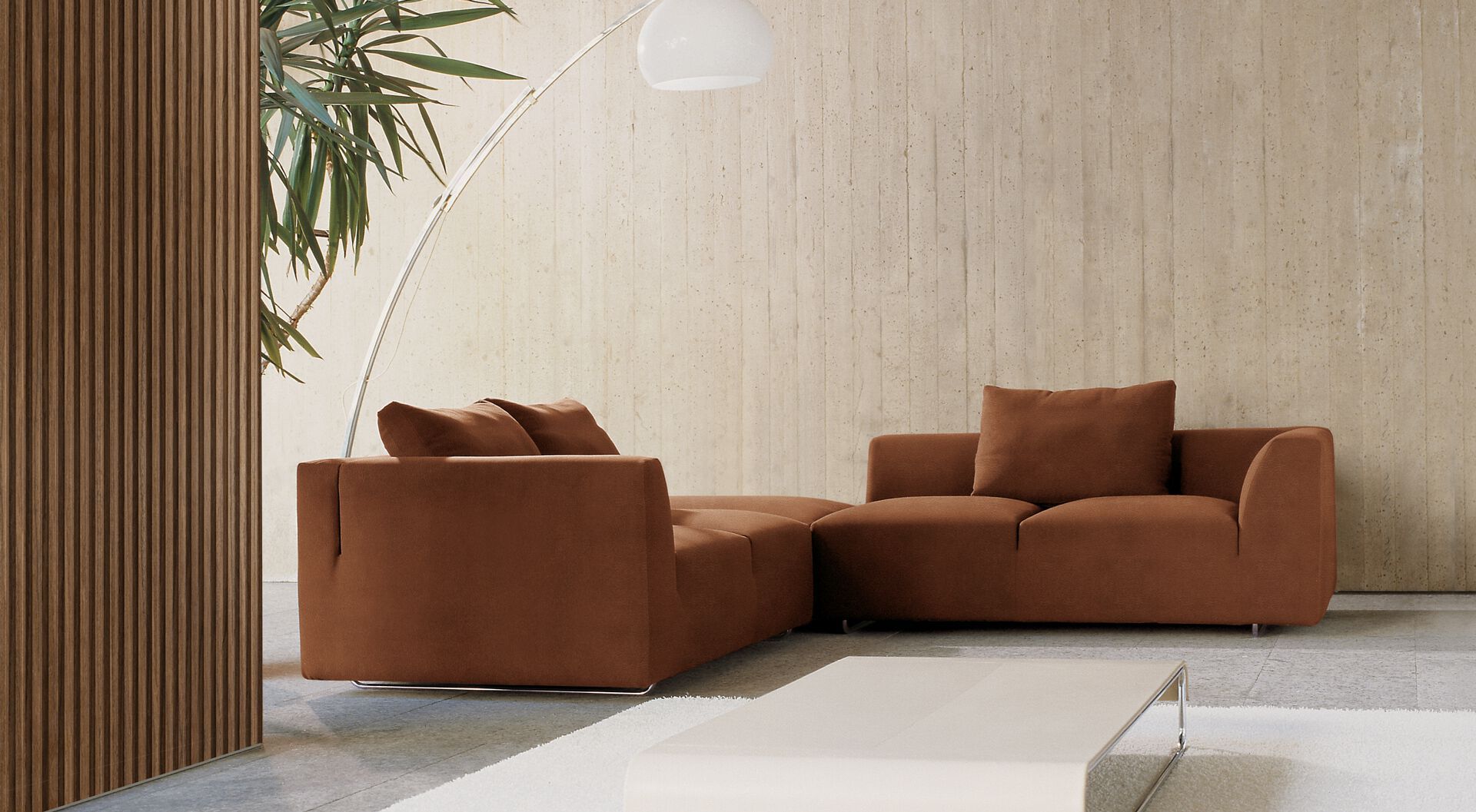 Модульный тканевый диван с полуостровом i 4 Mariani Look ARCH-00131152 - Вид №4