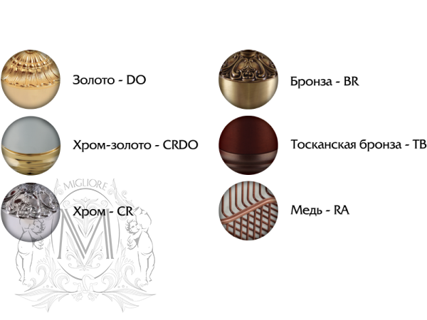 ML.CLE-60.702 Стакан для щеток Migliore Cleopatra - Вид №3