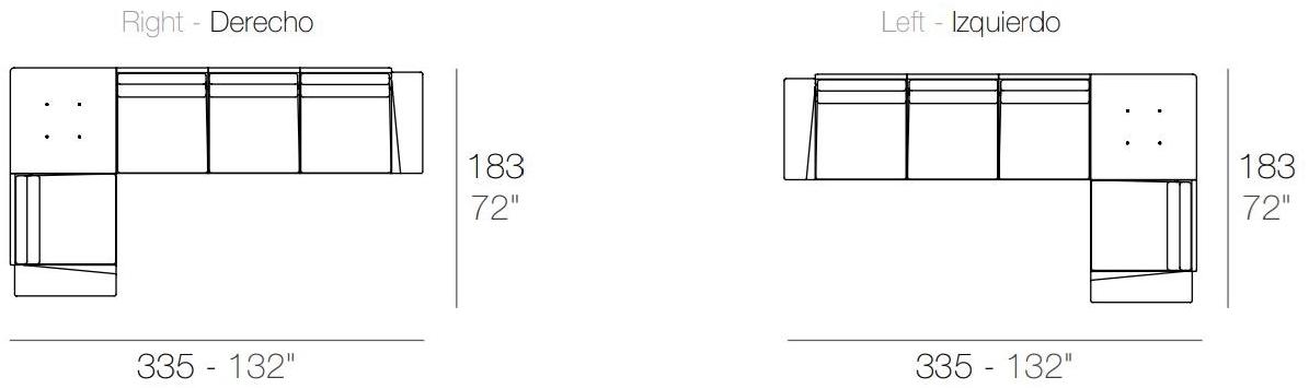 VONDOM Модульный садовый диван Delta sun-id-1454279 - Вид №14