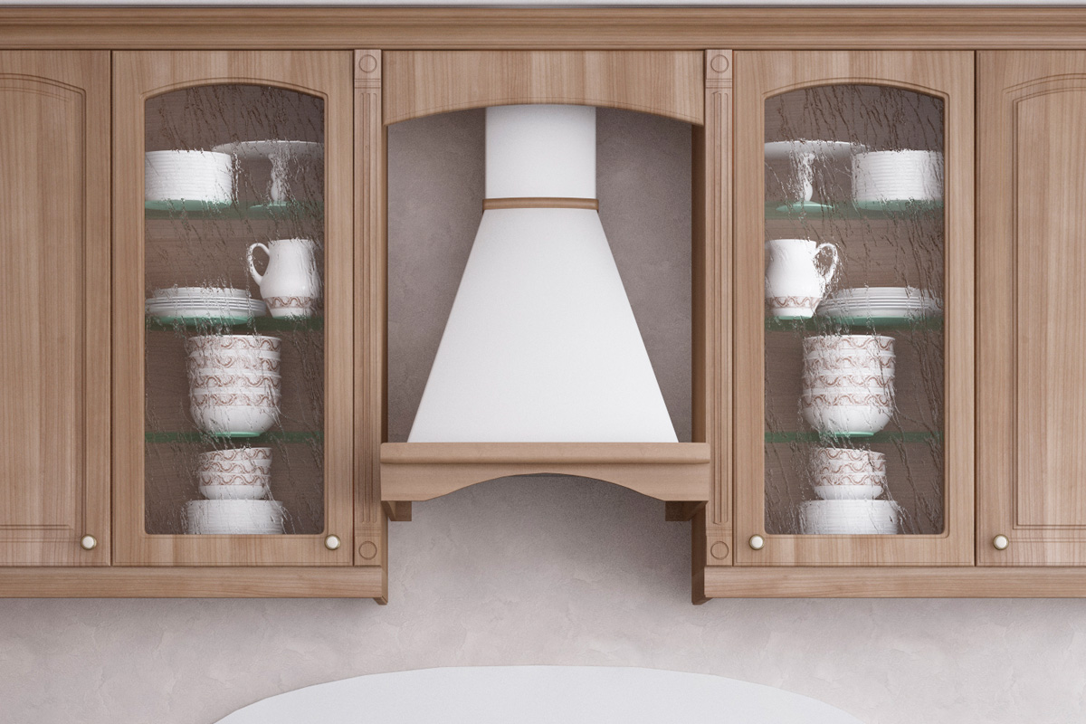 Карнизы для кухонного шкафа  «Декоративныеарки» Арка 526 SIDAK SIST3476-8763 - Вид №1