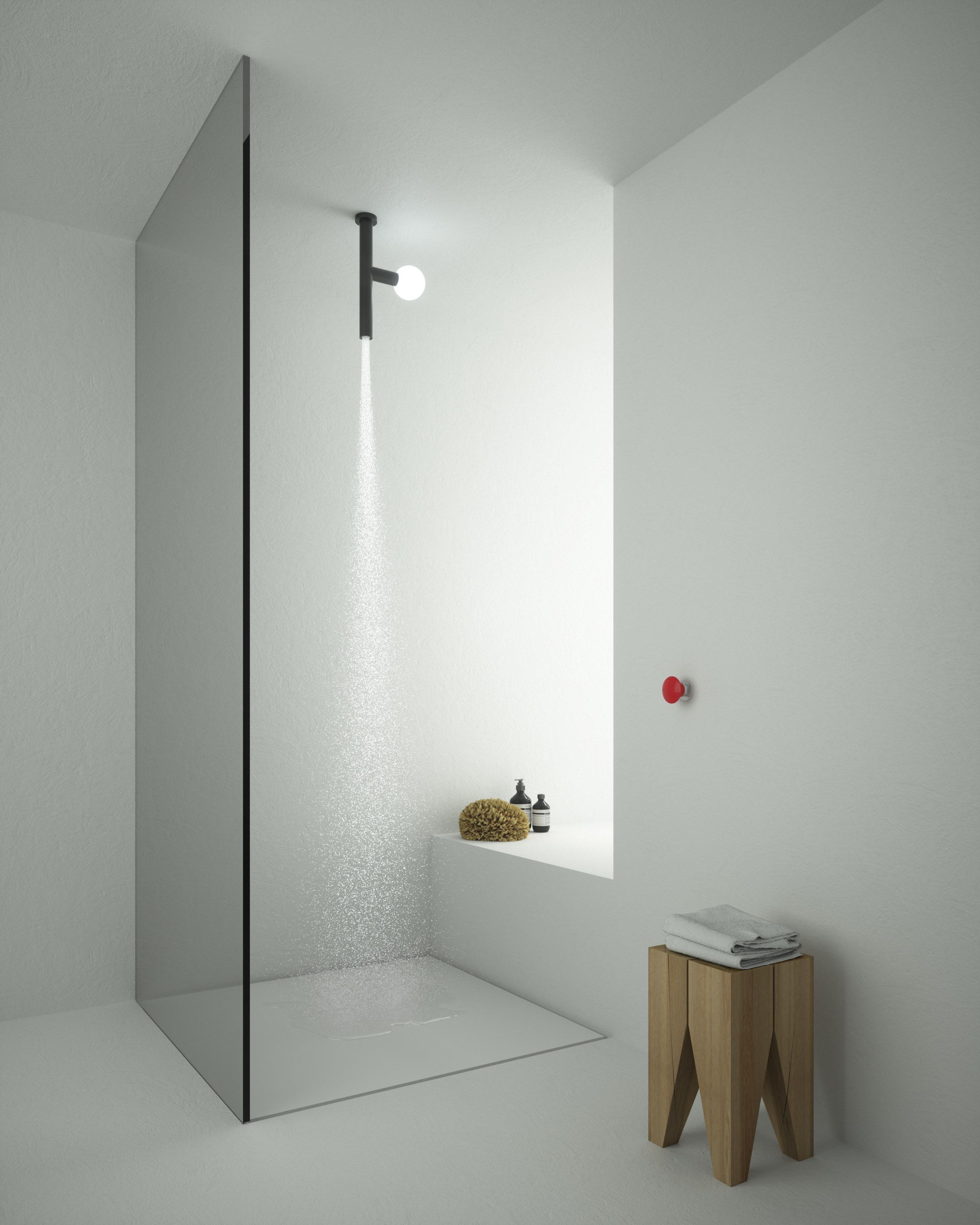 Латунная потолочная душевая головка с освещением Antoniolupi Apollo ARCH-00104952 - Вид №3