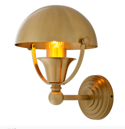 Бра Bancorp от Eichholtz бронза 108637 EICHHOLTZ ПОД СТАРИНУ, ФОНАРЬ 059737 Золото;прозрачный  - Вид №2