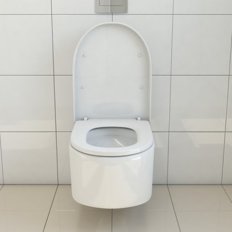 Унитаз подвесной BelBagno SANTHE-I Подвесной унитаз настенный Белый BELBAGNO  Китай  - Вид №2