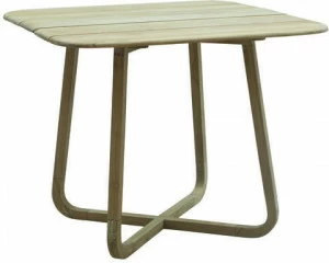 Il Giardino di Legno Квадратный садовый стол из массива дерева Pebbles