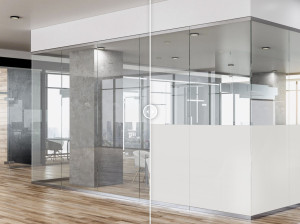 Частичное экранирование стеклянных стен