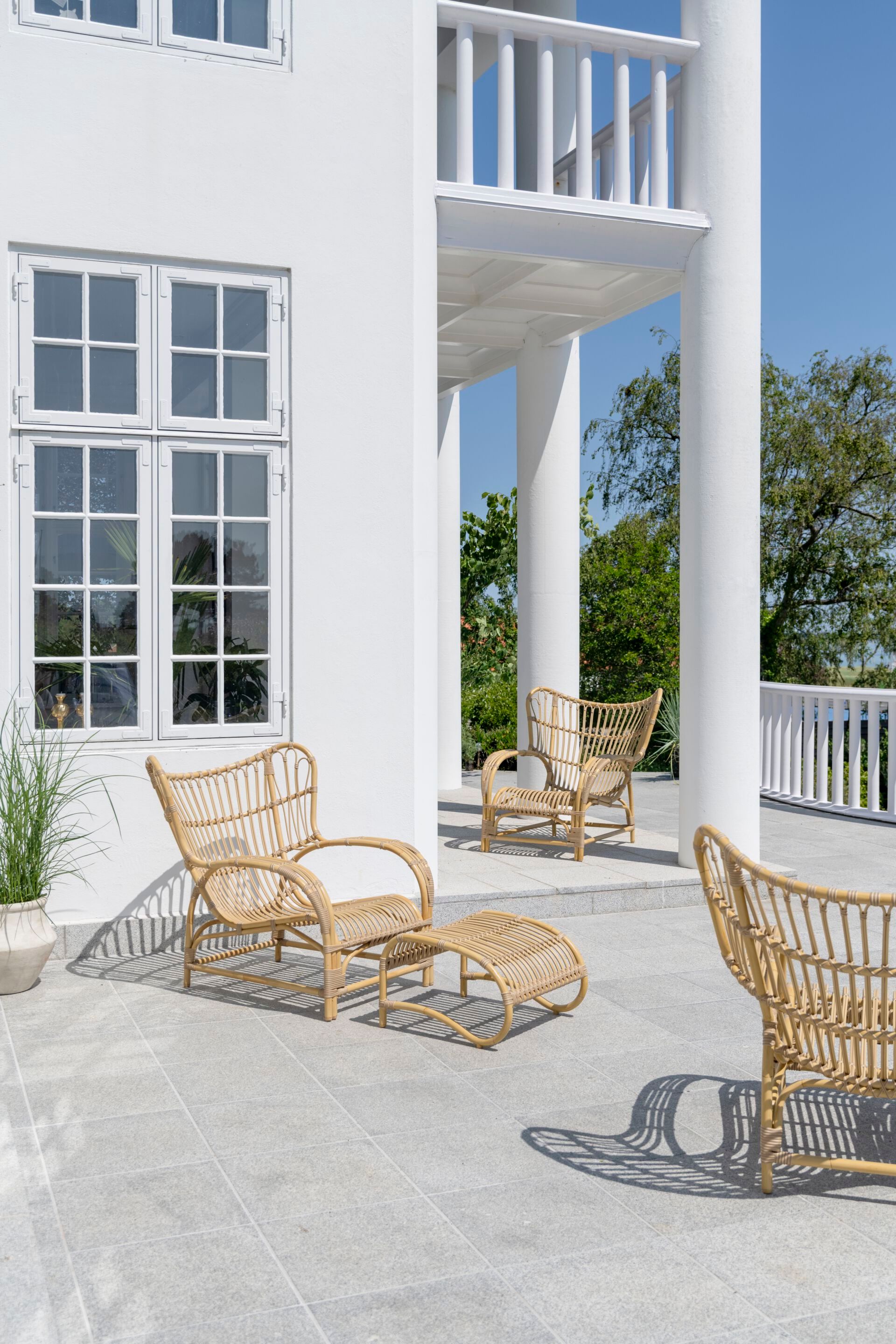 Садовое кресло из алу-ротанга и ArtFibre с подлокотниками Sika Design Exterior ARCH-00111929 - Вид №3