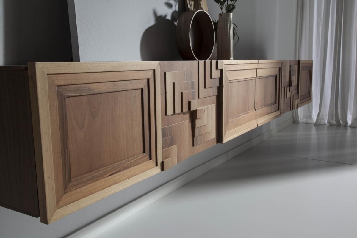 078982 Тумба под ТВ suspendida Lola Glamour Totem Santreyd - Вид №1