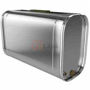 Бак навесной LAVA 100 л. (0,5 мм AISI 439) горизонтальный с ТЭН