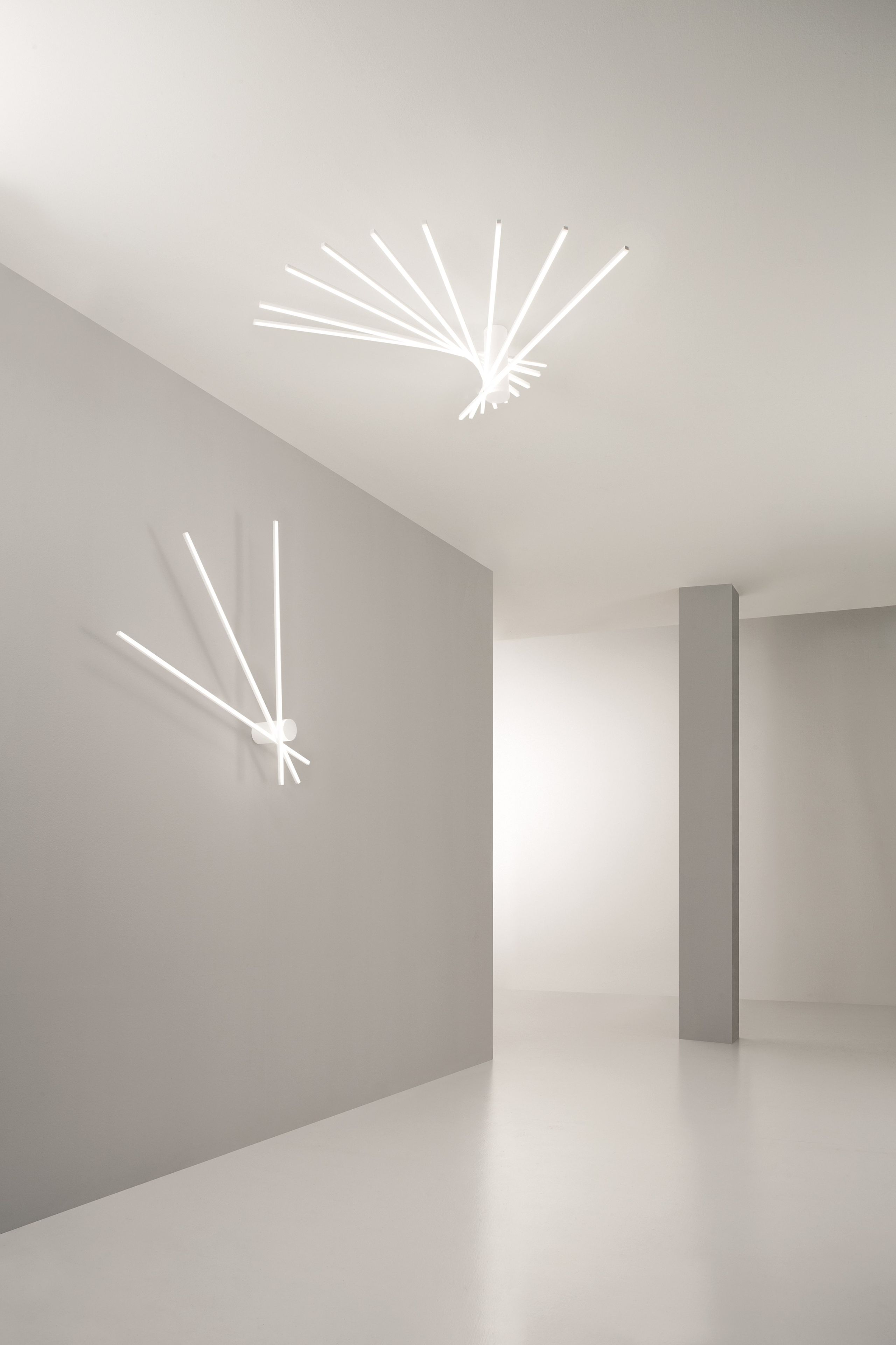 Алюминиевый светодиодный настенный светильник Fan Europe Lighting Luce Ambiente Design ARCH-00004201 - Вид №1